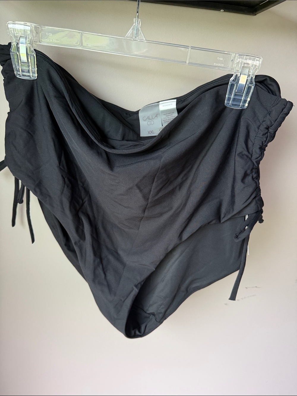 CALIA by Carrie Underwood Black High-Waist Swim Bottoms